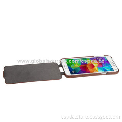 PU Leather Flip Case for Samsung Galaxy S5